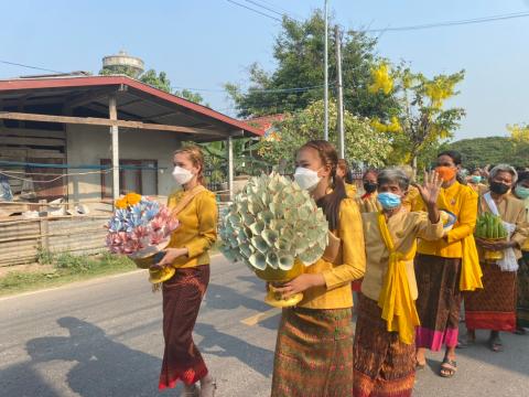 โครงการจัดงานประเพณีวันสงกรานต์และวันผู้สูงอายุ ประจำปี 2565