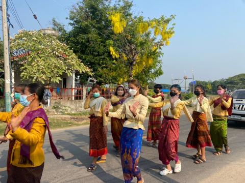 โครงการจัดงานประเพณีวันสงกรานต์และวันผู้สูงอายุ ประจำปี 2565