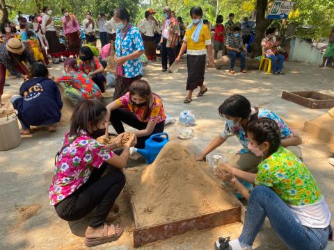 โครงการจัดงานประเพณีวันสงกรานต์และวันผู้สูงอายุ ประจำปี 2565