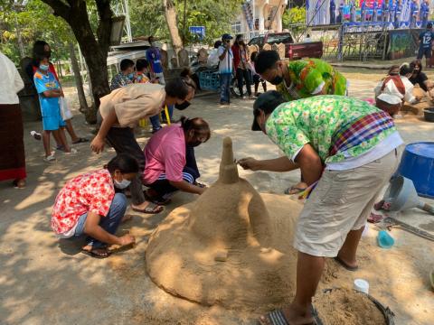 โครงการจัดงานประเพณีวันสงกรานต์และวันผู้สูงอายุ ประจำปี 2565