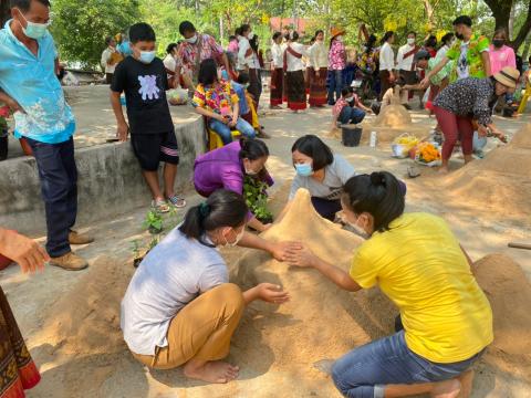 โครงการจัดงานประเพณีวันสงกรานต์และวันผู้สูงอายุ ประจำปี 2565