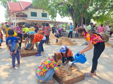 โครงการจัดงานประเพณีวันสงกรานต์และวันผู้สูงอายุ ประจำปี 2565