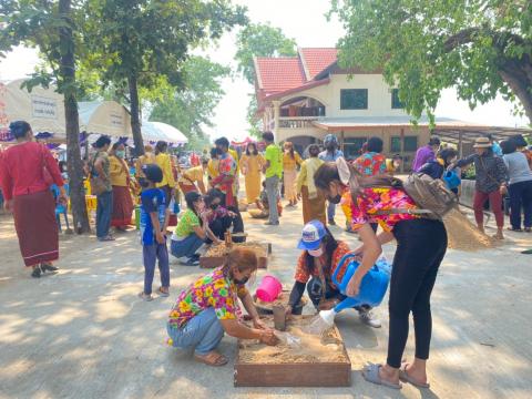 โครงการจัดงานประเพณีวันสงกรานต์และวันผู้สูงอายุ ประจำปี 2565