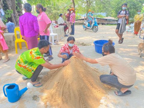 โครงการจัดงานประเพณีวันสงกรานต์และวันผู้สูงอายุ ประจำปี 2565