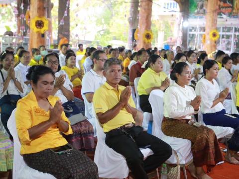 28 มีนาคม 2567 พิธีเจริญพุทธมนต์เฉลิมพระเกียรติถวายพระพรชัยมงคล