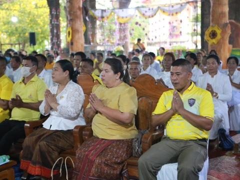 28 มีนาคม 2567 พิธีเจริญพุทธมนต์เฉลิมพระเกียรติถวายพระพรชัยมงคล