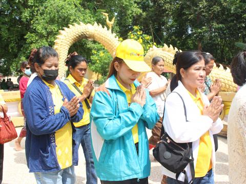 15 พฤษภาคม 2567 ประเพณีเปลี่ยนผ้าห่มองค์หลวงพ่อโตโคตะมะ