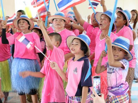 โครงการมหกรรมรำบาสโลป เพื่อสุขภาพปีที่3