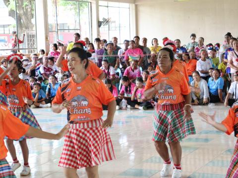 โครงการมหกรรมรำบาสโลป เพื่อสุขภาพปีที่3