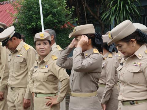 กิจกรรมเคารพธงชาติและร้องเพลงชาติไทย2568