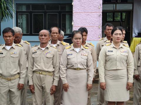 กิจกรรมเคารพธงชาติและร้องเพลงชาติไทย2568