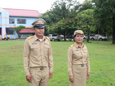 กิจกรรมเคารพธงชาติและร้องเพลงชาติไทย2568