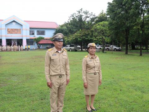 กิจกรรมเคารพธงชาติและร้องเพลงชาติไทย2568