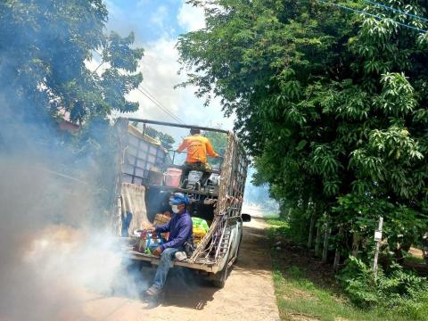 โครงการควบคุมและป้องกันโรคไข้เลือดออกประจำปีงบประมาณ 2565