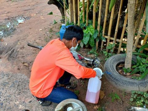 โครงการควบคุมและป้องกันโรคไข้เลือดออกประจำปีงบประมาณ 2565