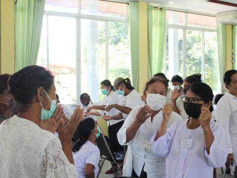 2 กันยายน 2565 โครงการอบรมส่งเสริม คุณธรรม จริยธรรม