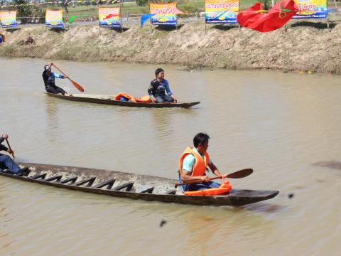 9 พฤศจิกายน 2565 งานแข่งเรือยาว บ้านค้อ หมู่ 5