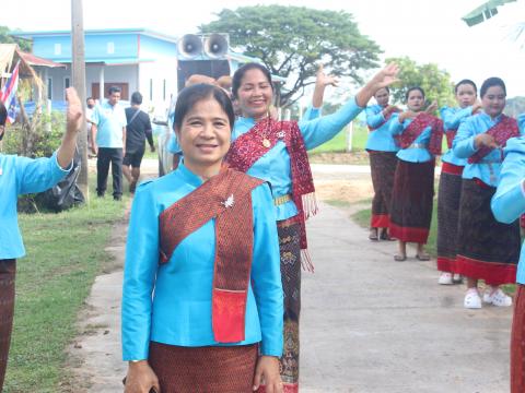 25 พฤศจิกายน 2565 พิธีมอบเงินขวัญถุง ณ บ้านหนองเกาะน้อย