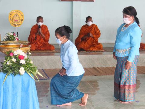 25 พฤศจิกายน 2565 พิธีมอบเงินขวัญถุง ณ บ้านหนองเกาะน้อย