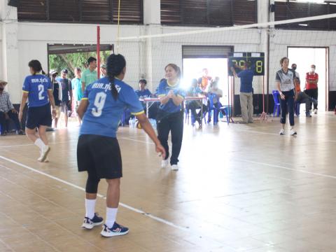 14-21 กุมภาพันธ์ 2566 แข่งขันกีฬาวอลเลย์บอล