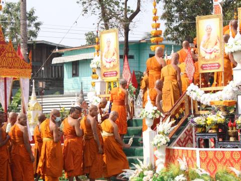 5 มีนาคม 2566 พิธีพระราชทานเพลิงศพพระครูวีรธรรมปสุต