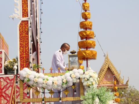 5 มีนาคม 2566 พิธีพระราชทานเพลิงศพพระครูวีรธรรมปสุต