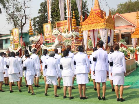 5 มีนาคม 2566 พิธีพระราชทานเพลิงศพพระครูวีรธรรมปสุต