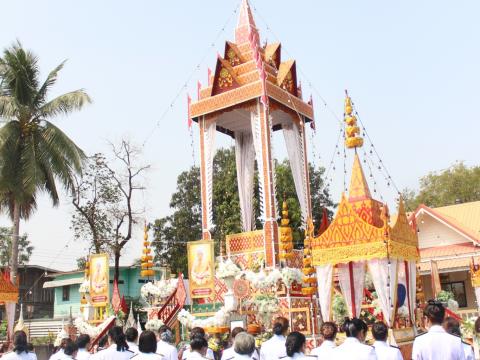 5 มีนาคม 2566 พิธีพระราชทานเพลิงศพพระครูวีรธรรมปสุต