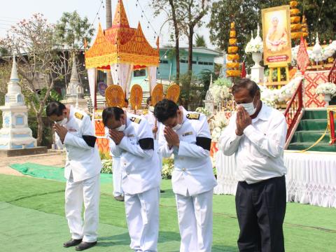 5 มีนาคม 2566 พิธีพระราชทานเพลิงศพพระครูวีรธรรมปสุต