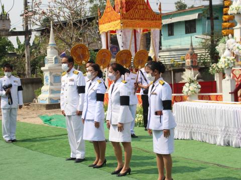 5 มีนาคม 2566 พิธีพระราชทานเพลิงศพพระครูวีรธรรมปสุต