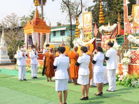 5 มีนาคม 2566 พิธีพระราชทานเพลิงศพพระครูวีรธรรมปสุต