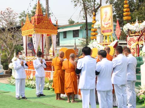 5 มีนาคม 2566 พิธีพระราชทานเพลิงศพพระครูวีรธรรมปสุต