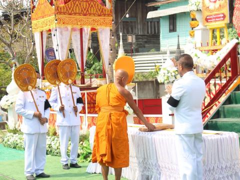 5 มีนาคม 2566 พิธีพระราชทานเพลิงศพพระครูวีรธรรมปสุต