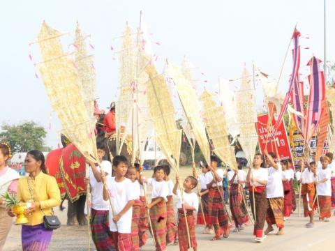 12 เมษายน 2566 พิธีบวงสรวงหลวงพ่อใหญ่ดงแสนตอ