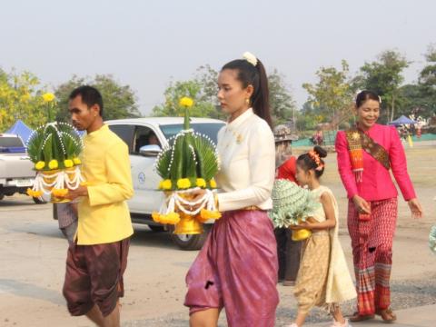 12 เมษายน 2566 พิธีบวงสรวงหลวงพ่อใหญ่ดงแสนตอ