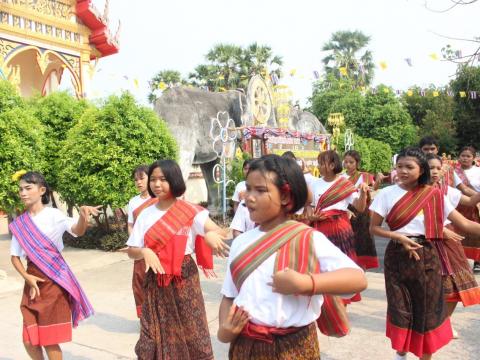 12 เมษายน 2566 พิธีบวงสรวงหลวงพ่อใหญ่ดงแสนตอ