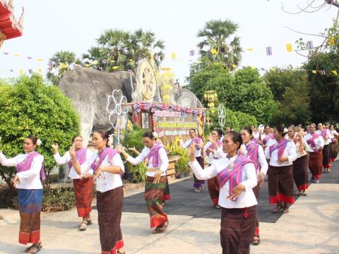 12 เมษายน 2566 พิธีบวงสรวงหลวงพ่อใหญ่ดงแสนตอ