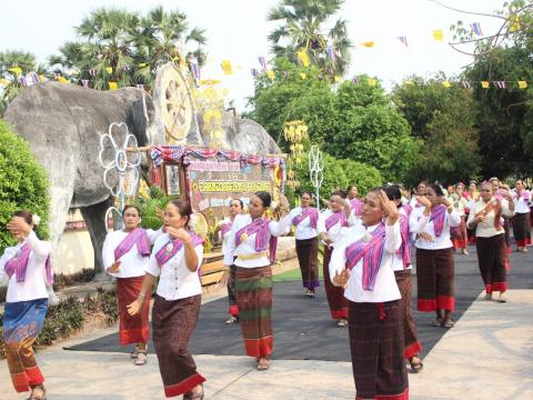 12 เมษายน 2566 พิธีบวงสรวงหลวงพ่อใหญ่ดงแสนตอ