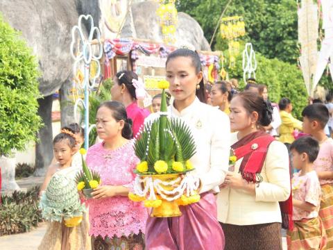 12 เมษายน 2566 พิธีบวงสรวงหลวงพ่อใหญ่ดงแสนตอ