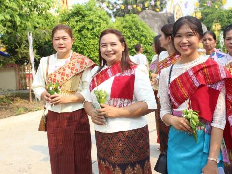 12 เมษายน 2566 พิธีบวงสรวงหลวงพ่อใหญ่ดงแสนตอ