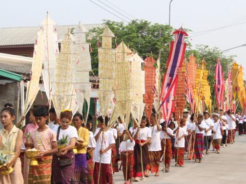 12 เมษายน 2566 พิธีบวงสรวงหลวงพ่อใหญ่ดงแสนตอ