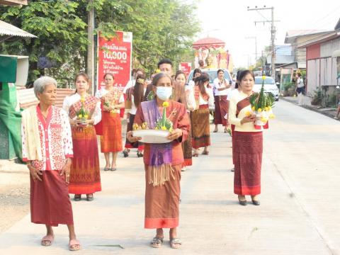 12 เมษายน 2566 พิธีบวงสรวงหลวงพ่อใหญ่ดงแสนตอ