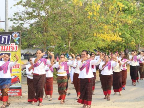 12 เมษายน 2566 พิธีบวงสรวงหลวงพ่อใหญ่ดงแสนตอ