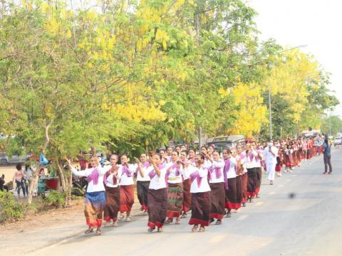 12 เมษายน 2566 พิธีบวงสรวงหลวงพ่อใหญ่ดงแสนตอ