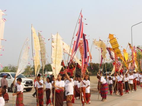 12 เมษายน 2566 พิธีบวงสรวงหลวงพ่อใหญ่ดงแสนตอ