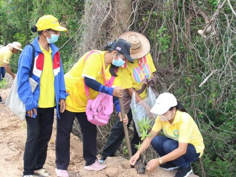 14 กรกฎาคม 2566 โครงการปลูกป่าเฉลิมพระเกียรติ