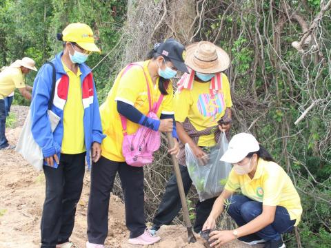 14 กรกฎาคม 2566 โครงการปลูกป่าเฉลิมพระเกียรติ