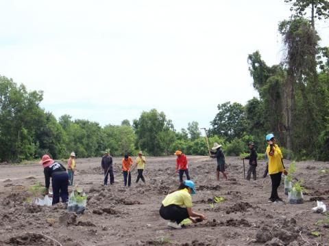 14 กรกฎาคม 2566 โครงการปลูกป่าเฉลิมพระเกียรติ