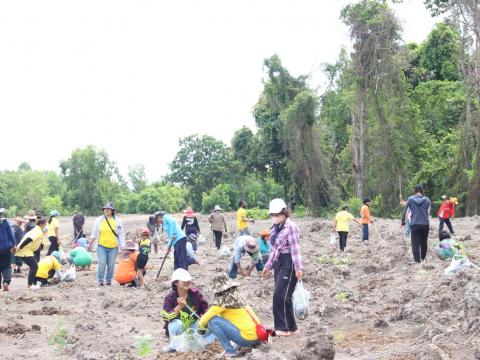 14 กรกฎาคม 2566 โครงการปลูกป่าเฉลิมพระเกียรติ