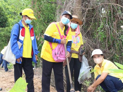 14 กรกฎาคม 2566 โครงการปลูกป่าเฉลิมพระเกียรติ